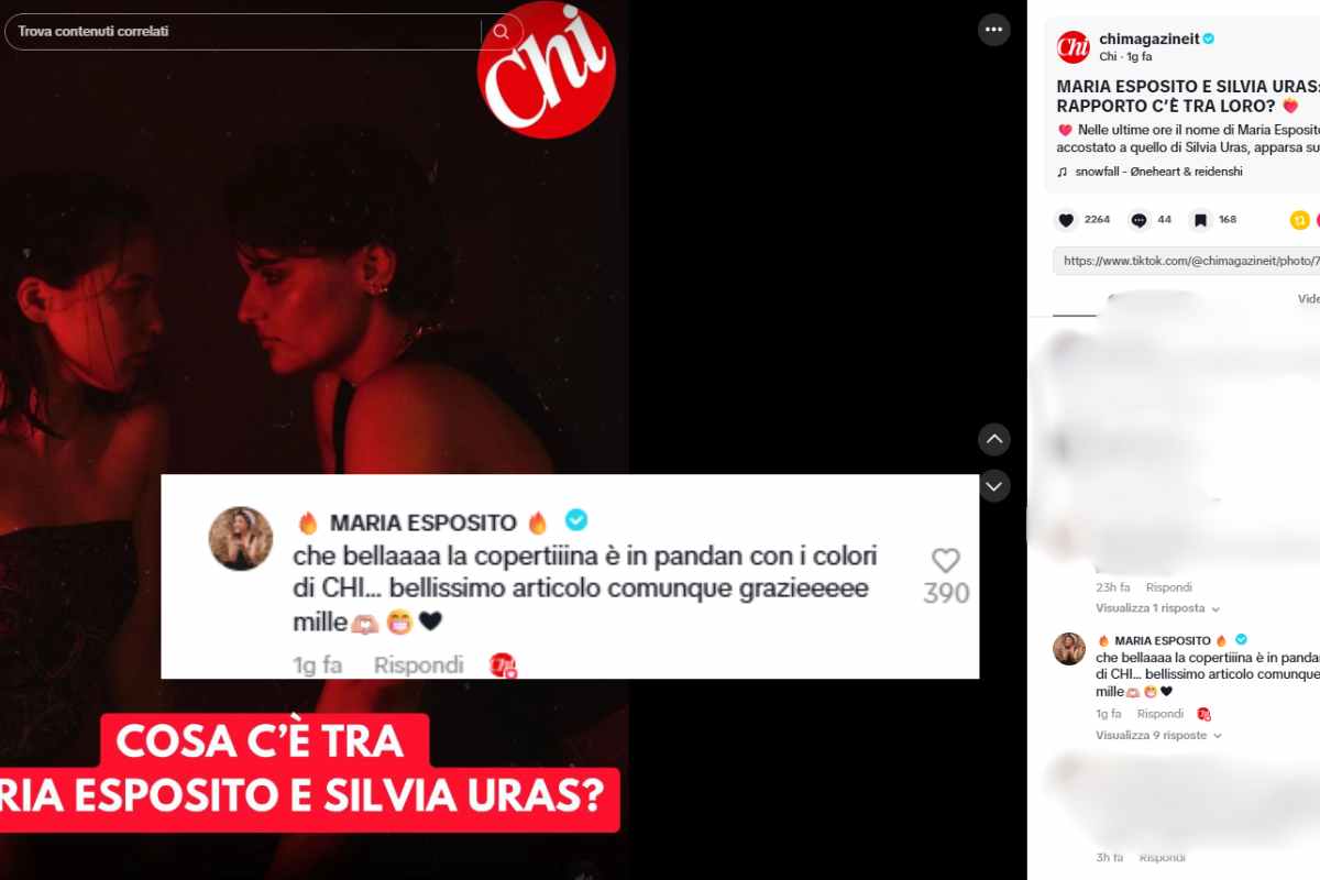 risposta maria esposito
