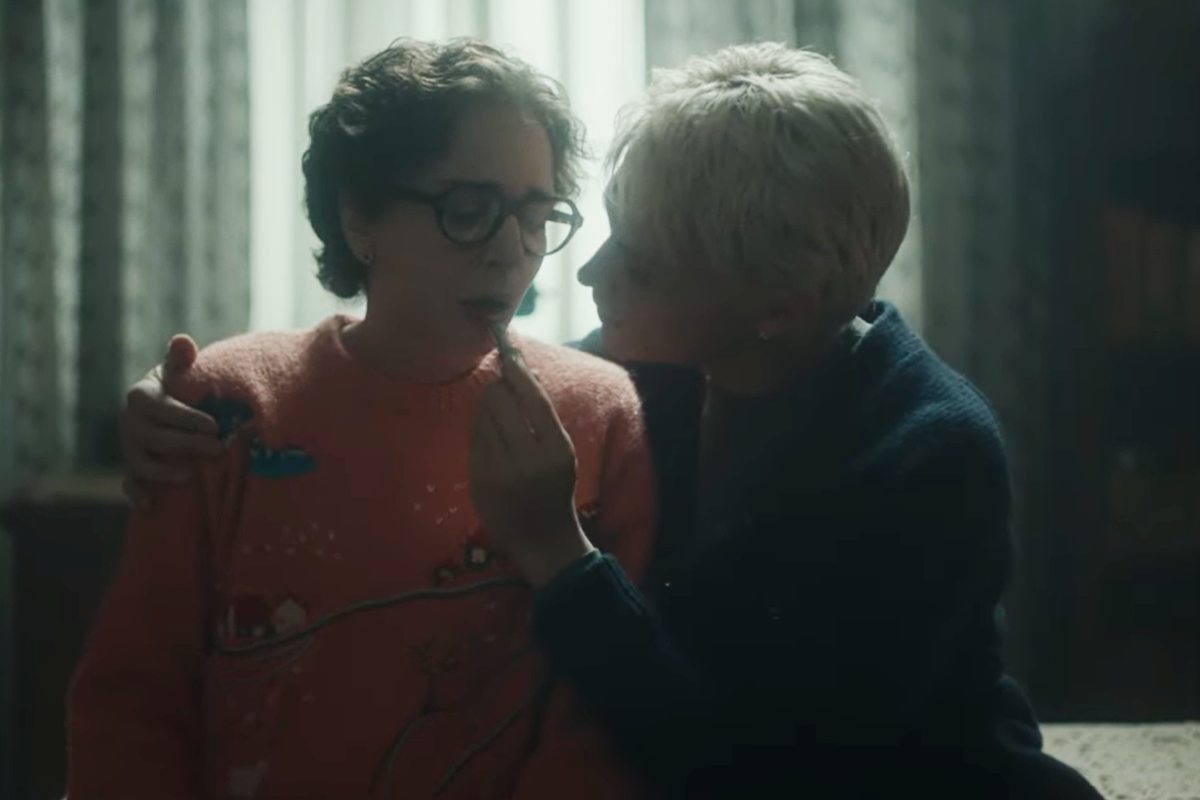 Valeria Golino e Saul Nanni in "La Gioia"