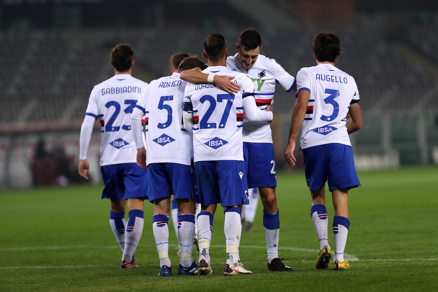 Serie A, 9a giornata: Torino-Sampdoria 2-2