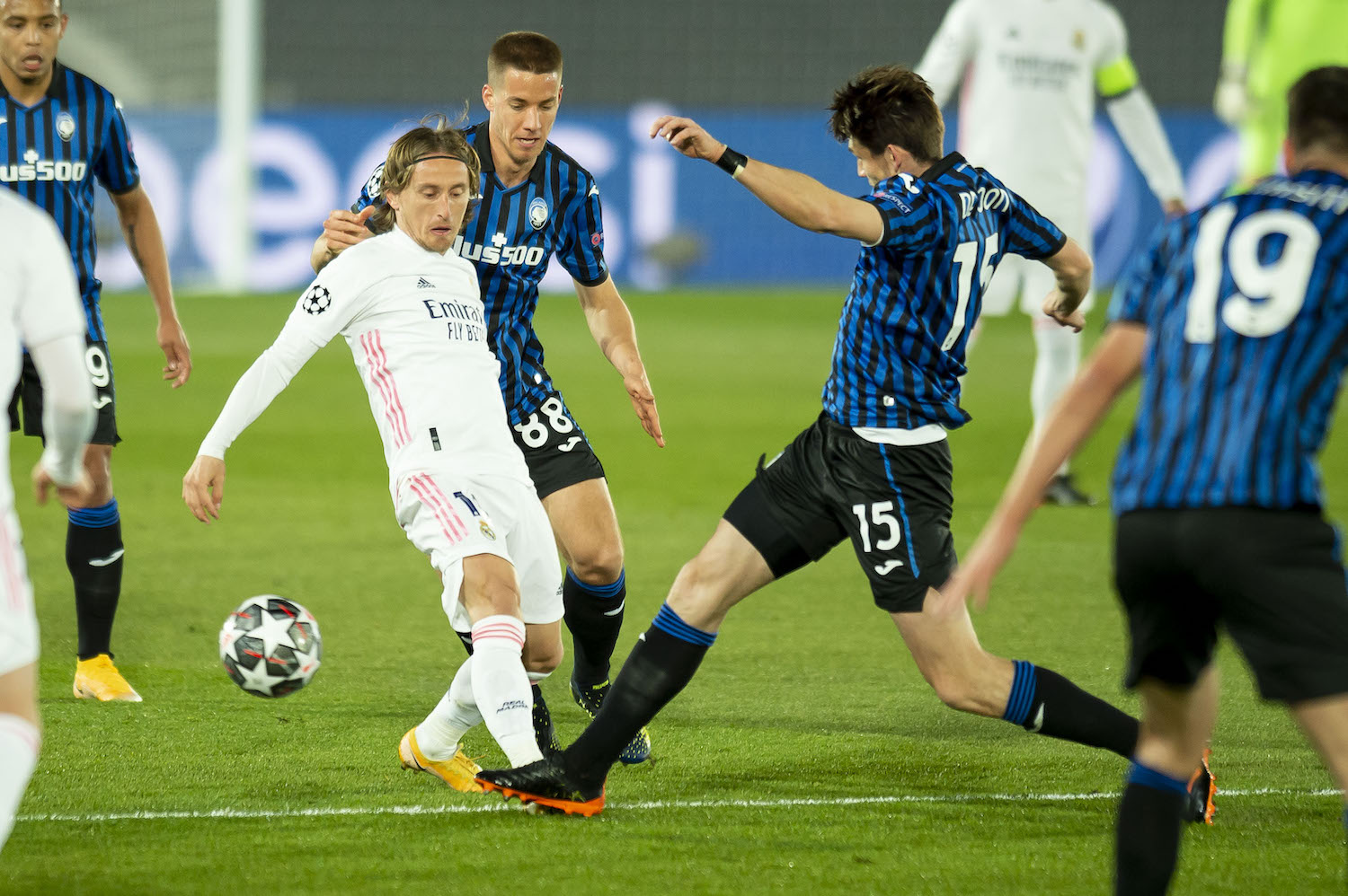 Champions League, Real Madrid-Atalanta. La fotogallery del 16 marzo 2021