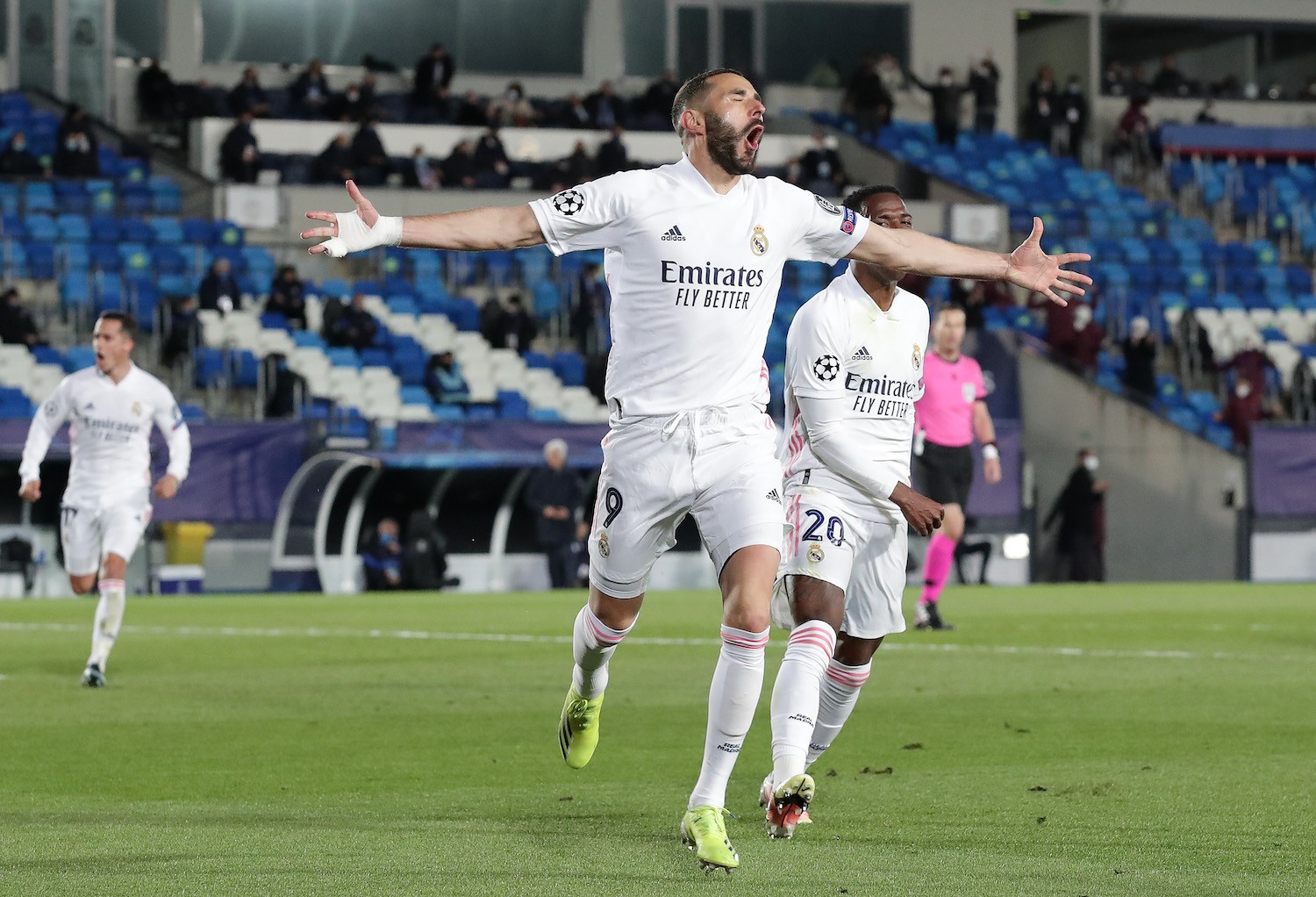 Champions League, Real Madrid-Atalanta. La fotogallery del 16 marzo 2021