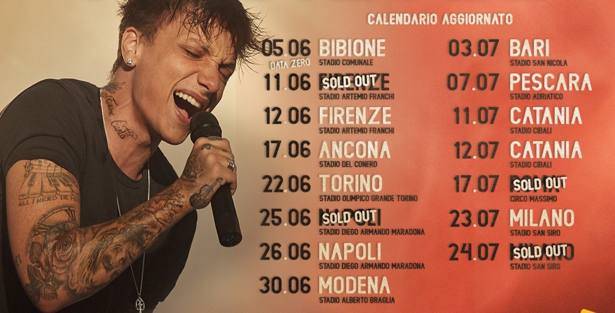 Ultimo Stadi 2022 tutte le nuove date Soundsblog