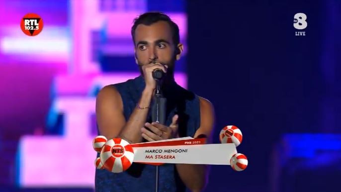 Rtl 102.5 Power Hits Estate 2021, Marco Mengoni vincitore