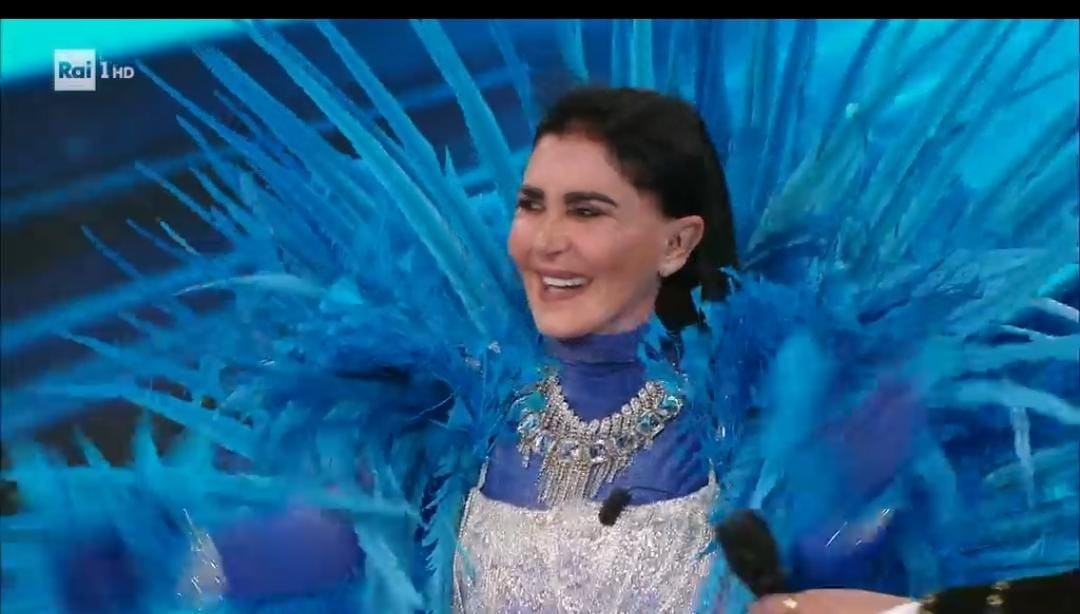 Il cantante mascherato Fiordaliso Gallina