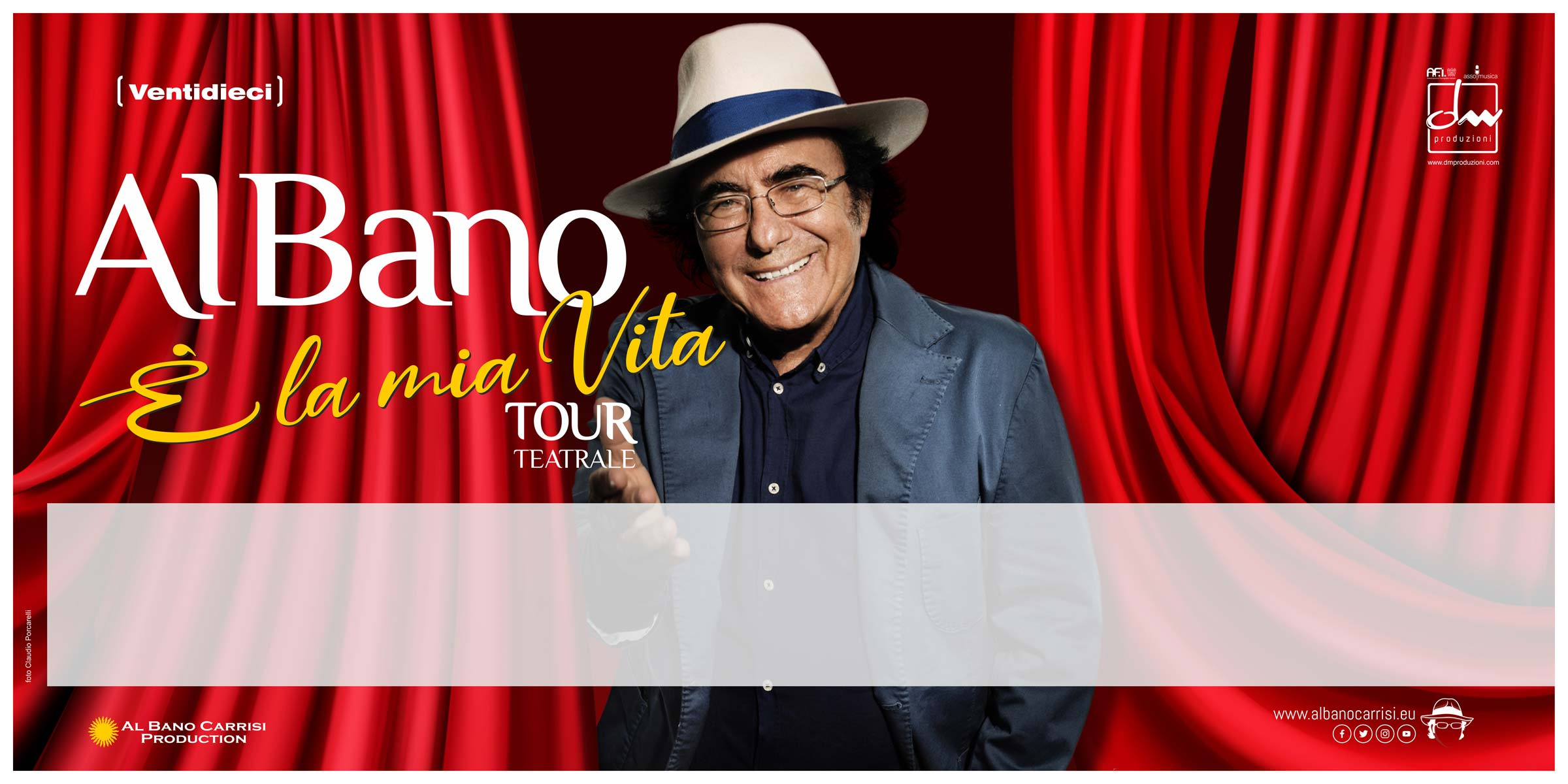 Al Bano in concerto nel 2023 tutte le date del tour ”È la mia vita