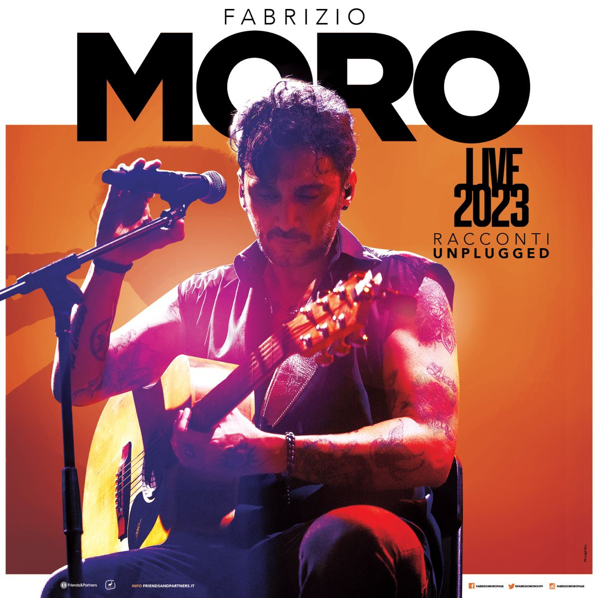 Fabrizio Moro Roma scaletta biglietti concerto