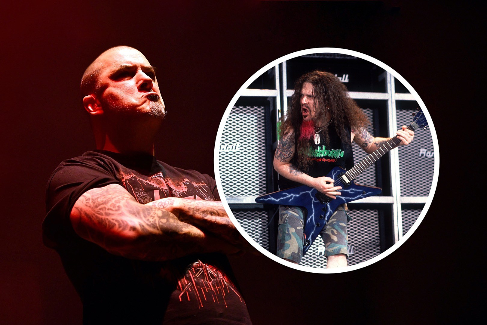Pantera tour 2025 con ologramma di Dimebag Darrell