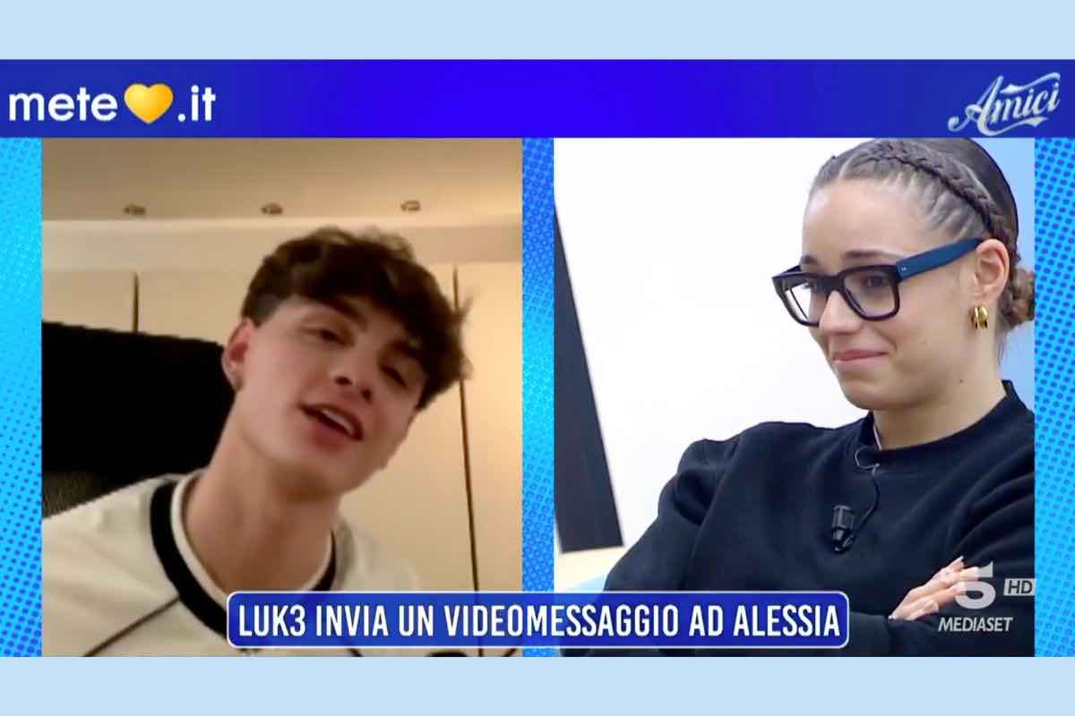 luk3 e alessia scoppia a piangere