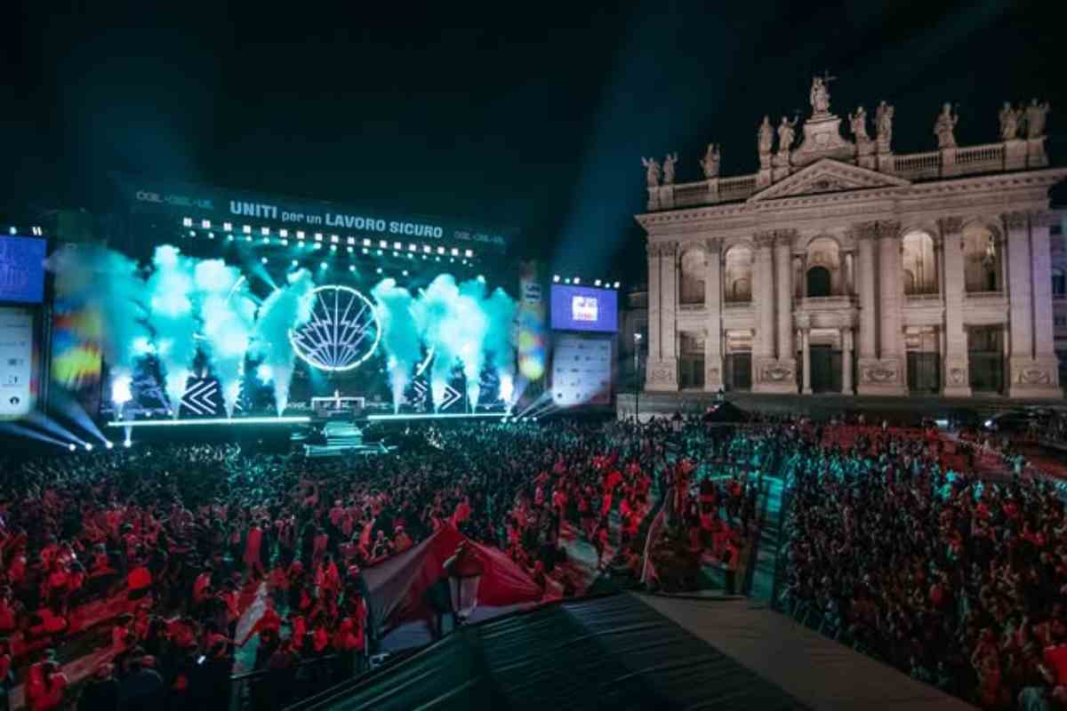 Molestie al Concertone