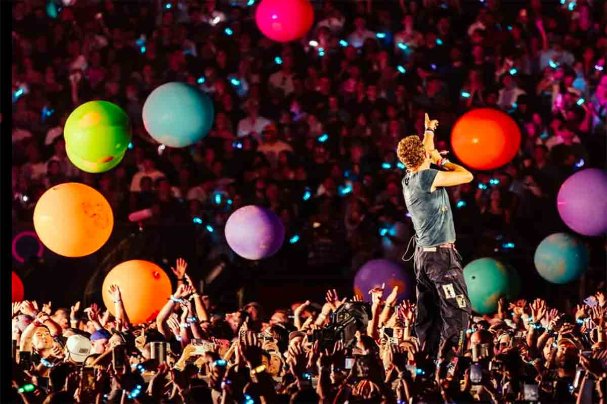 Coldplay, live concerto