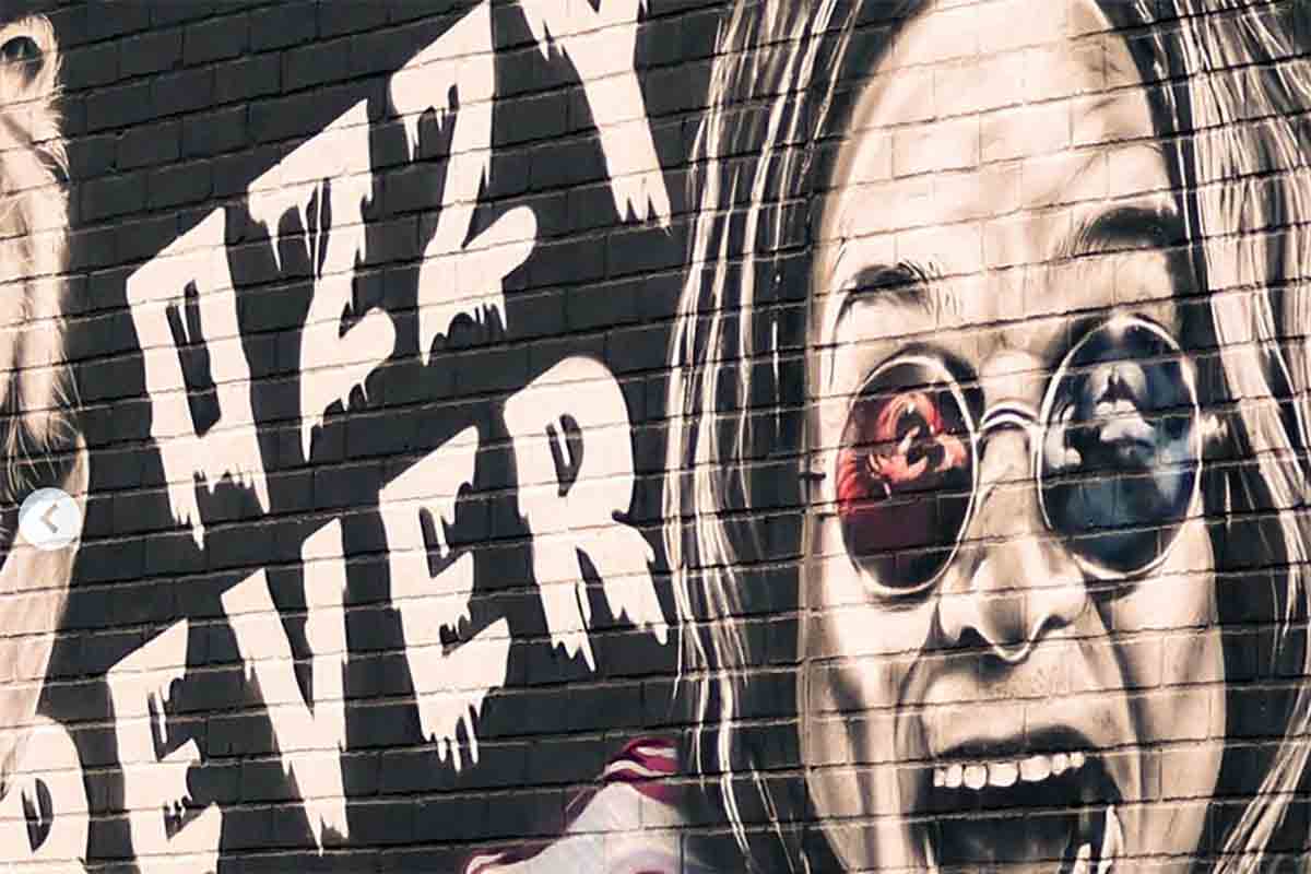 Ozzy Osbourne Graffiti