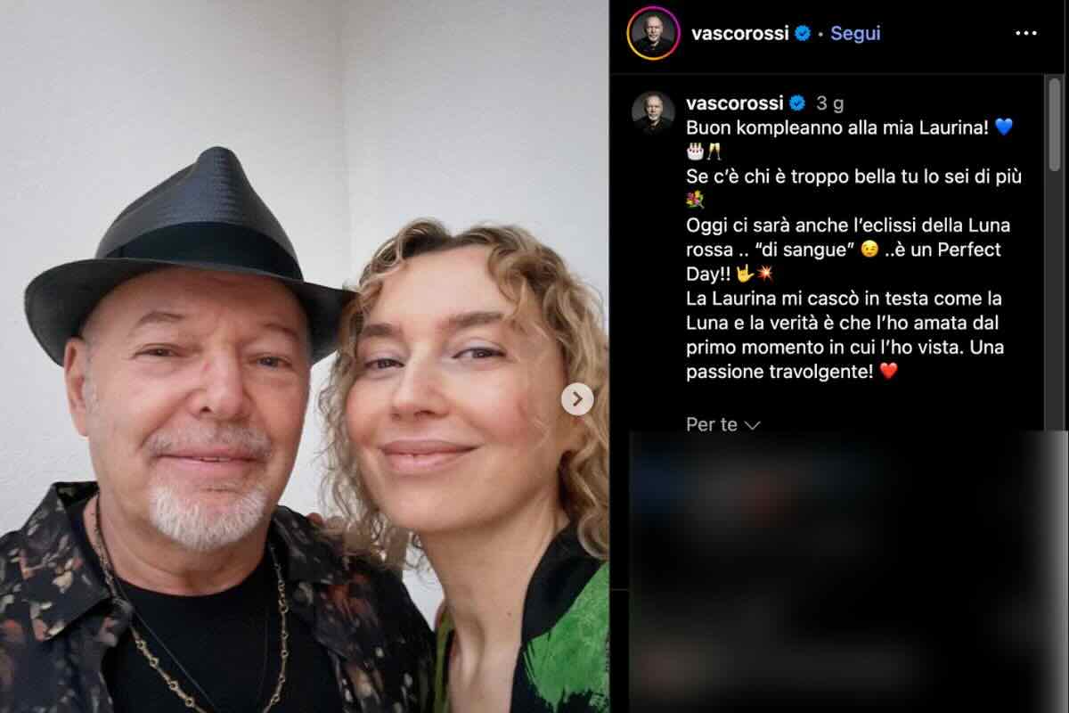 vasco rossi dedica alla moglie