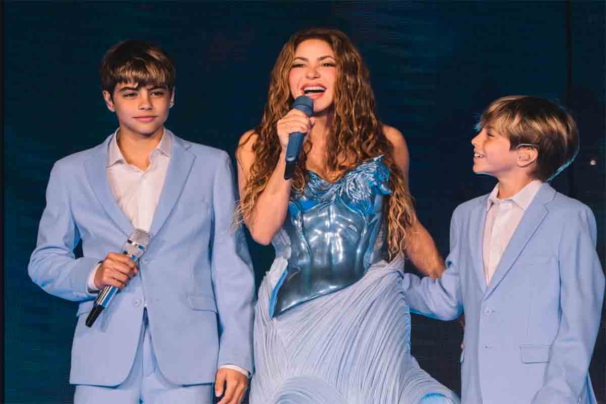 Shakira e i figli